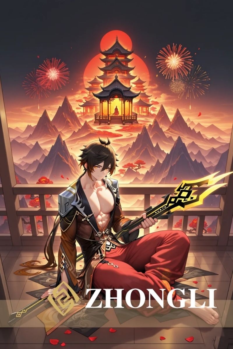 hình Zhongli 4k