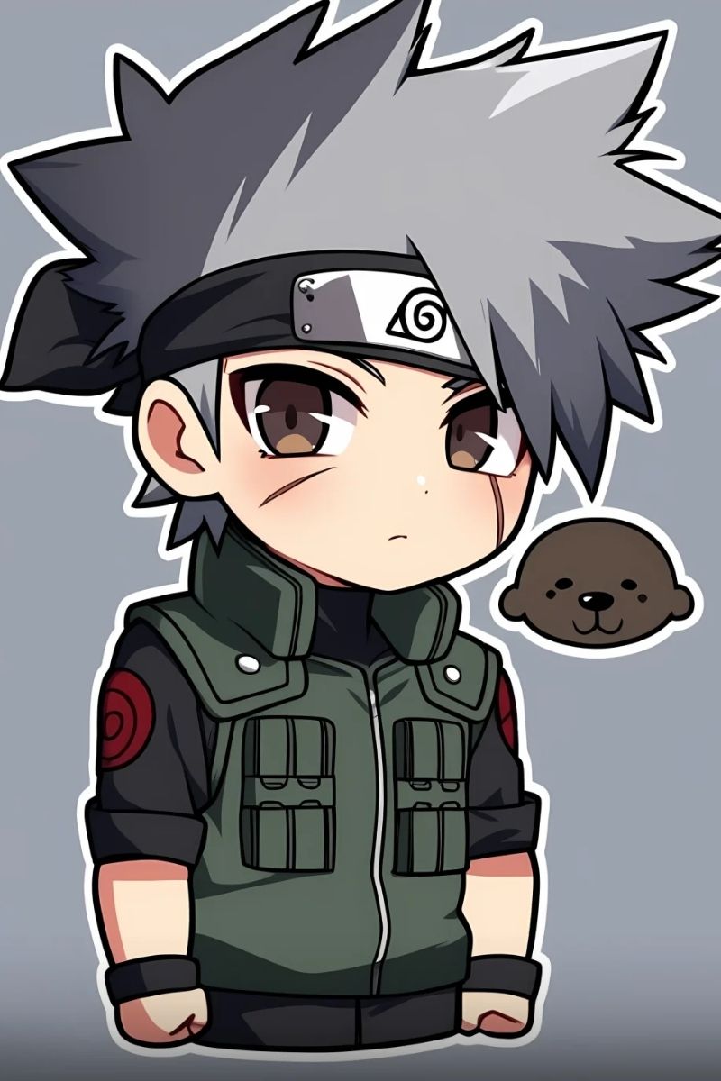 hình ảnh Kakashi đáng yêu