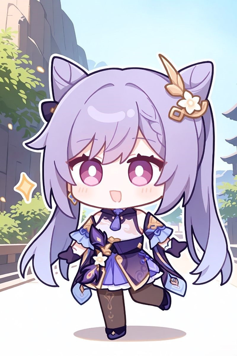 hình ảnh Keqing cute