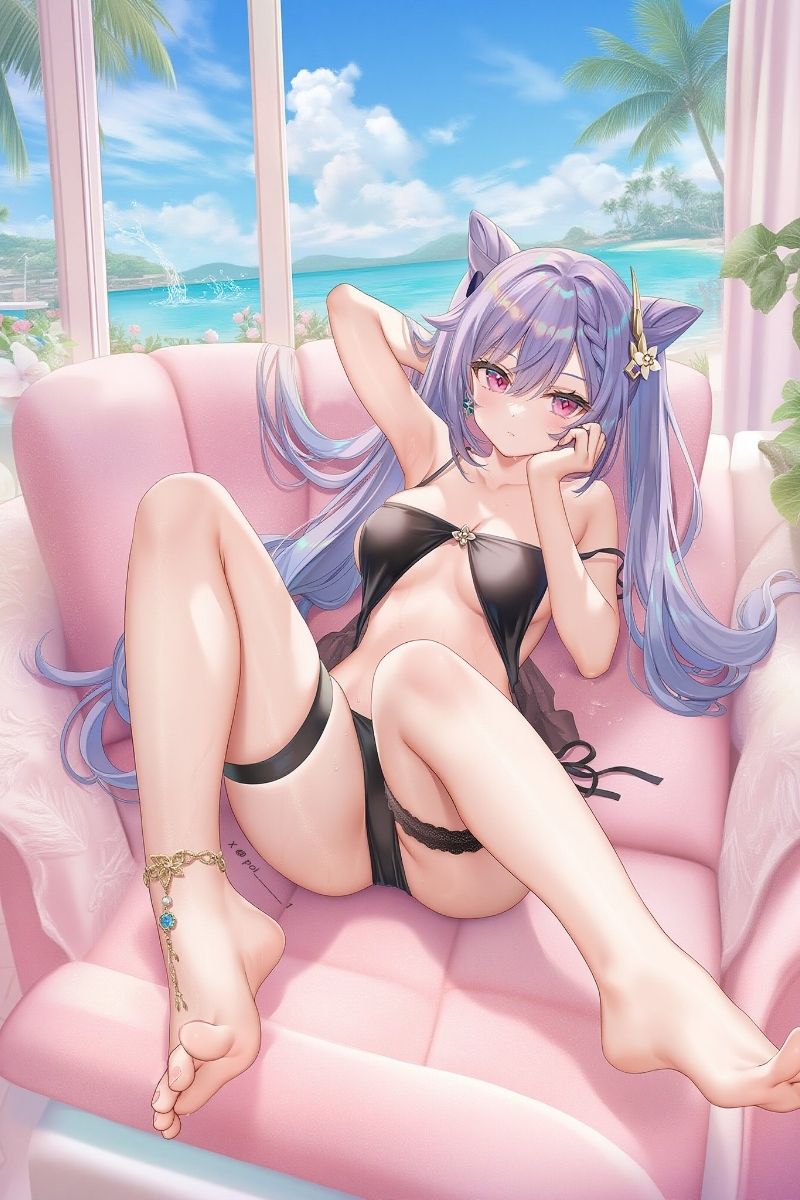 hình ảnh Keqing sexy