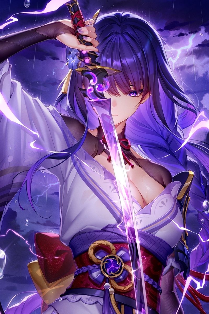 hình ảnh Raiden Shogun cực đẹp
