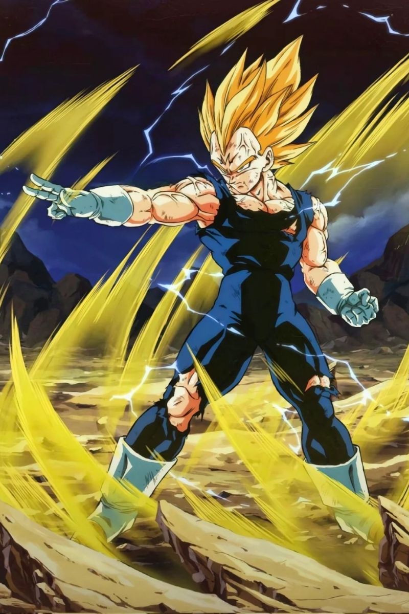 hình ảnh Vegeta cực đẹp