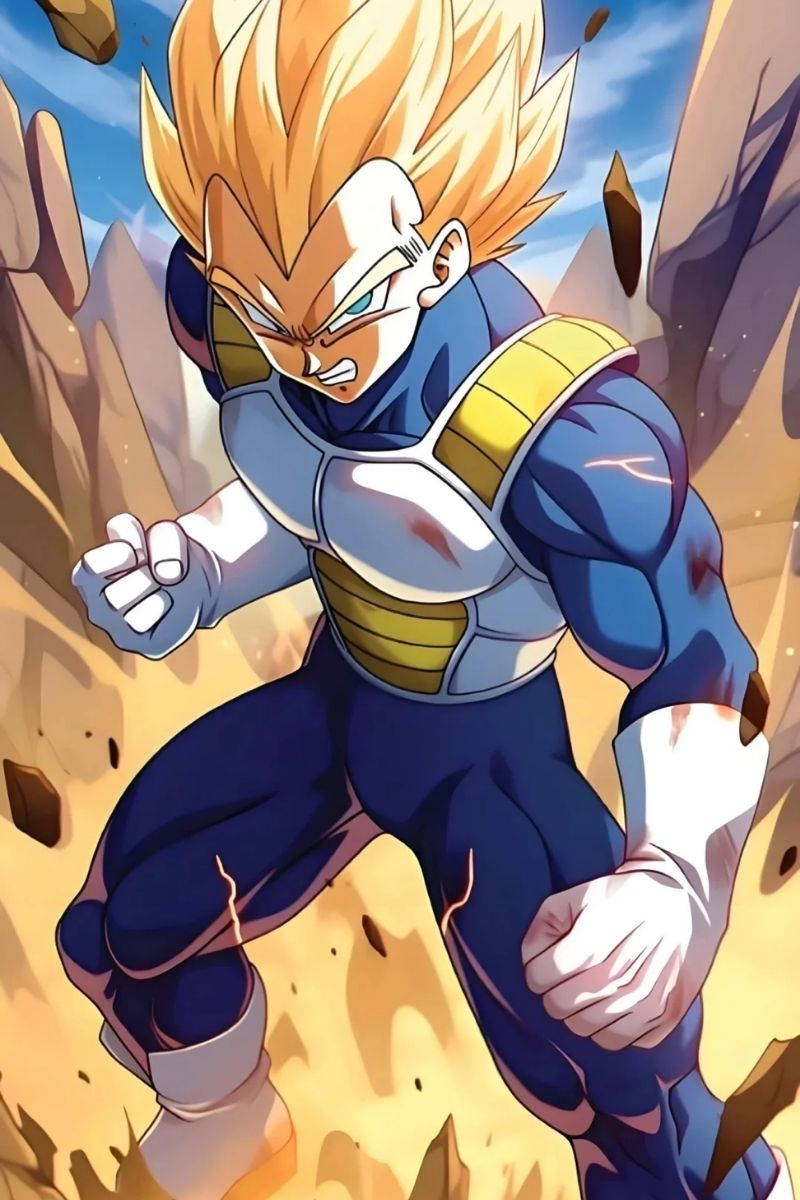 hình ảnh Vegeta đẹp nhất