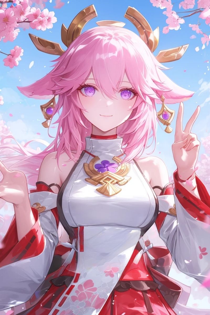 hình ảnh Yae Miko hd