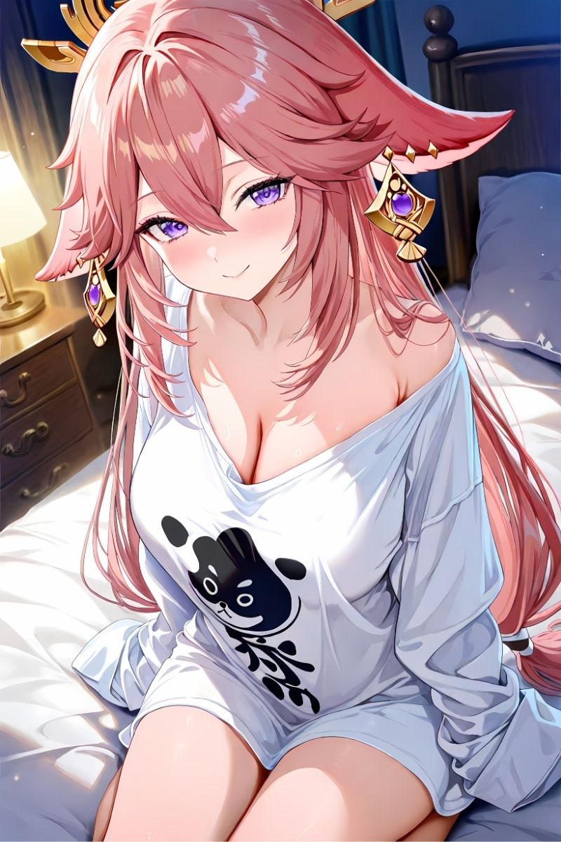 hình ảnh Yae Miko quyễn rũ