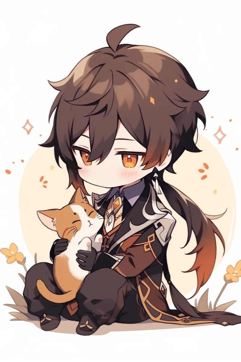 hình ảnh Zhongli cute