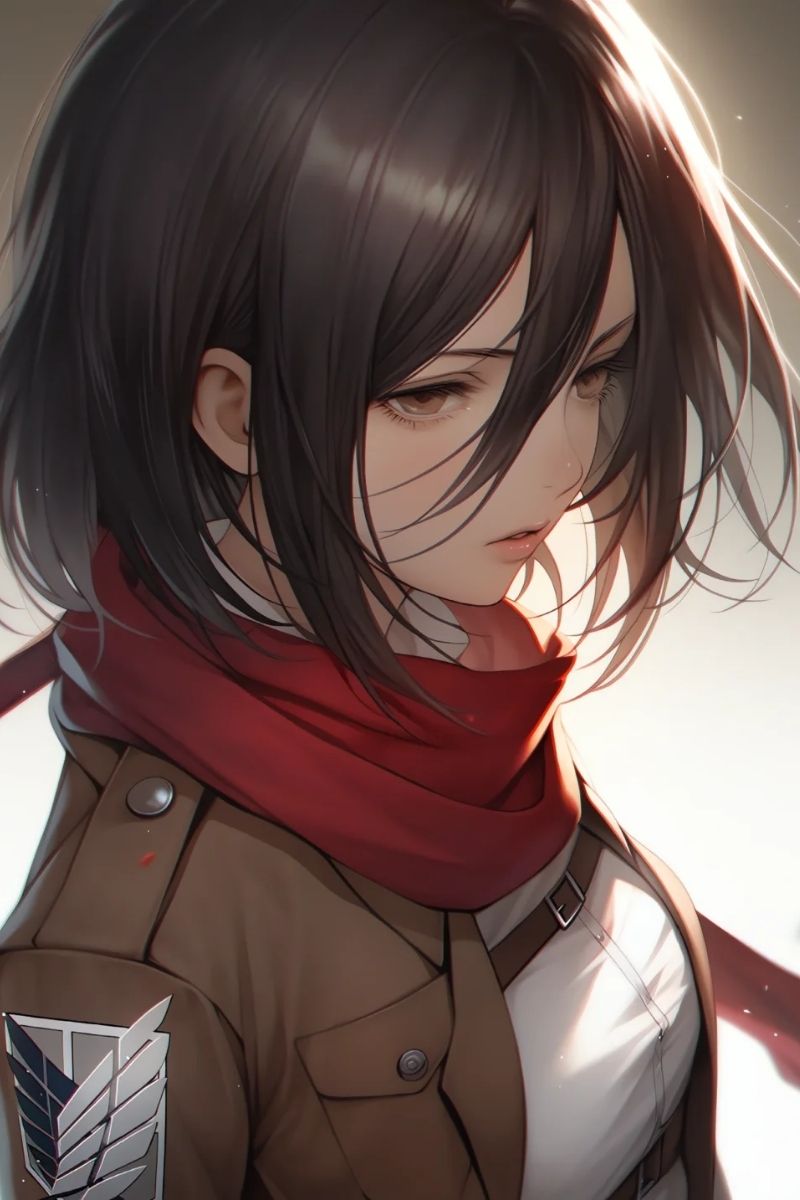 hình ảnh mikasa hd