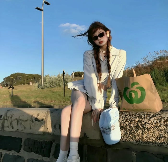 hình avatar màu xanh dương cute nhất