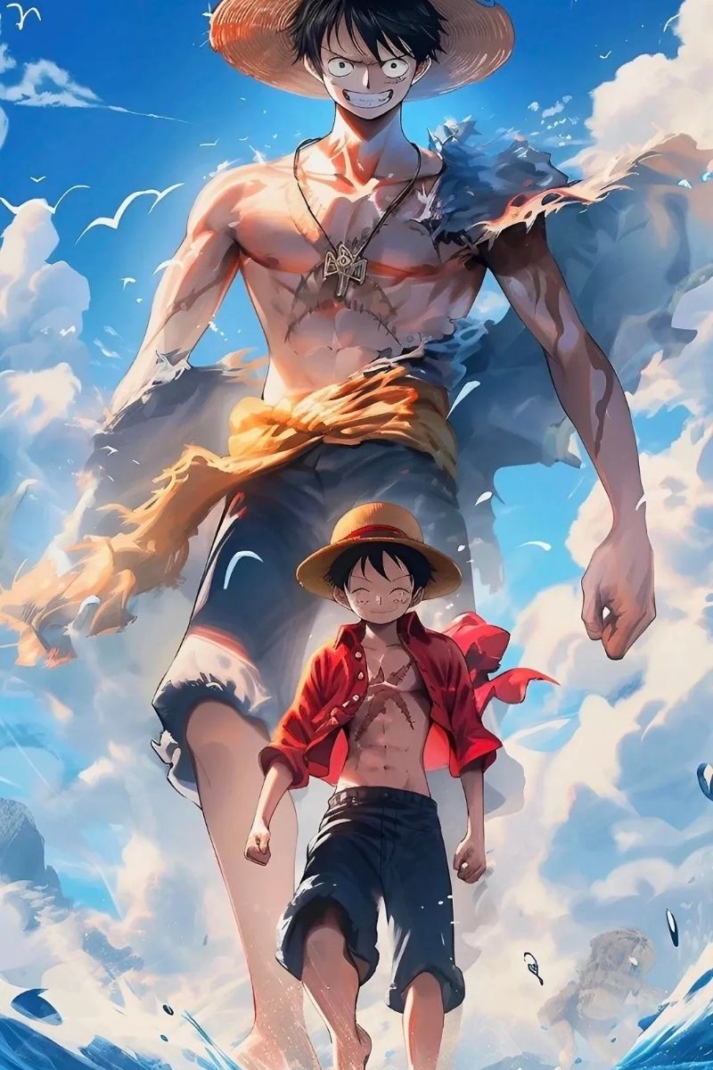 hình nền luffy chất