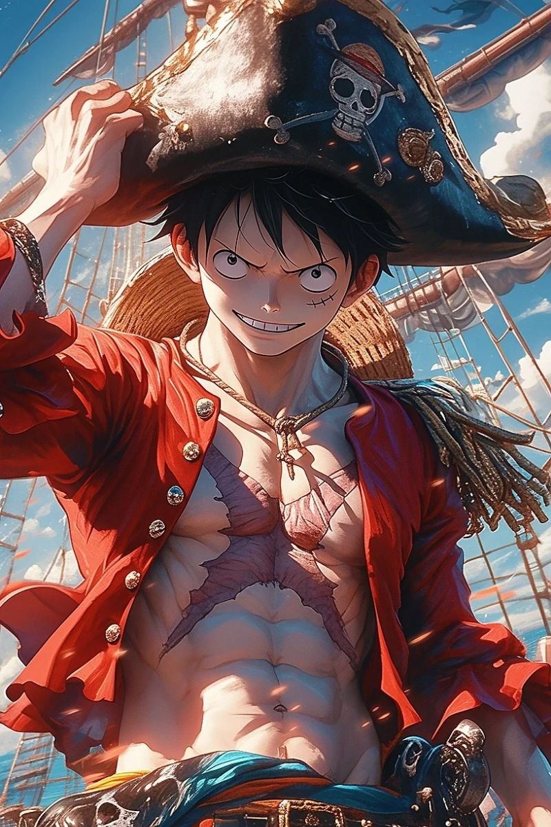 hình nền luffy cực đẹp