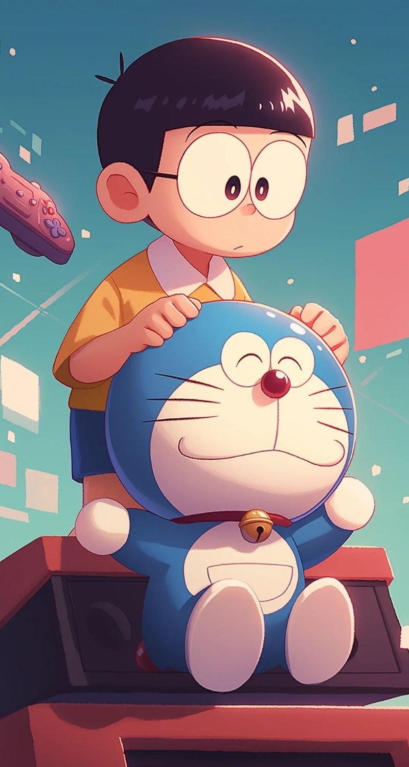 hình nền nobita 3d