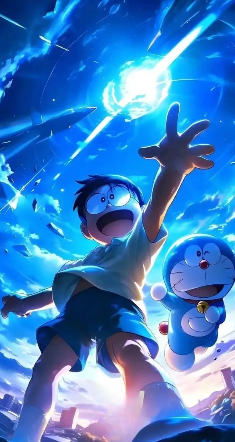 hình nền nobita 4k
