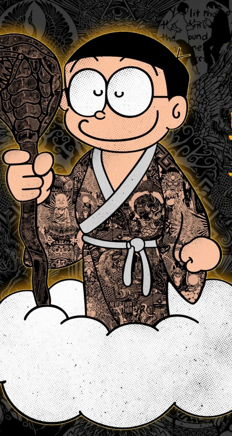 hình nền nobita chất