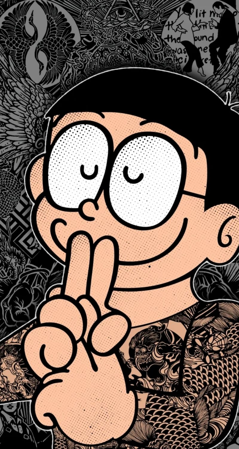 hình nền nobita cực chất