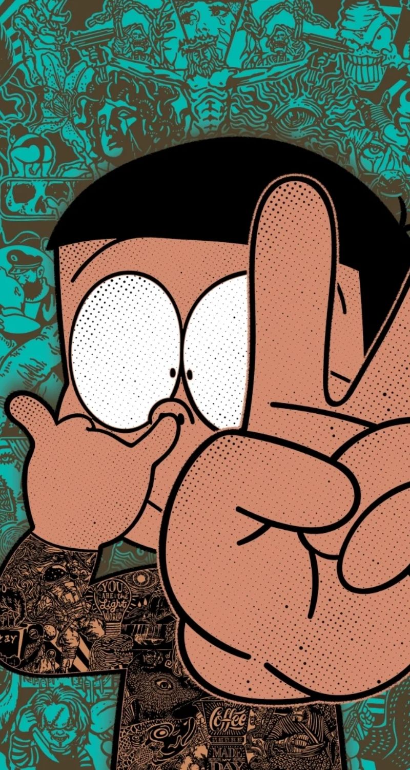 hình nền nobita cực ngầu