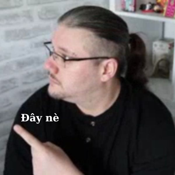 meme chỉ tay đây nè