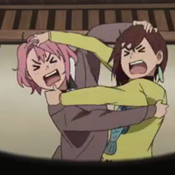 meme đánh nhau anime
