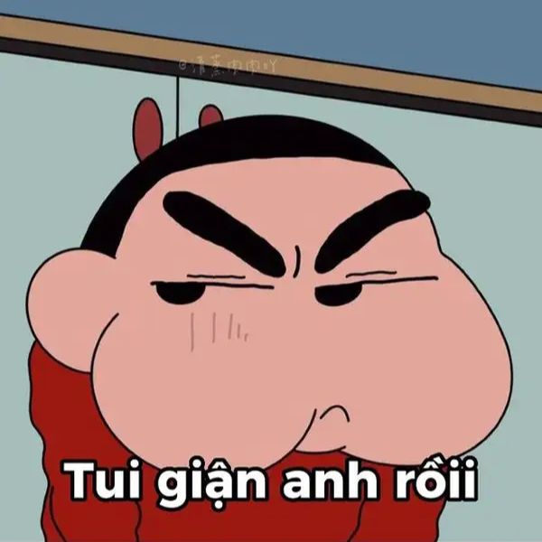 meme dỗi anh rồi