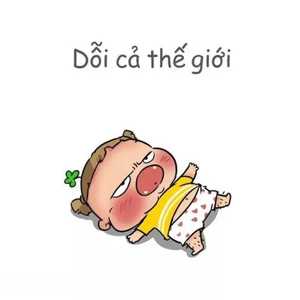 meme dỗi cả thế giới