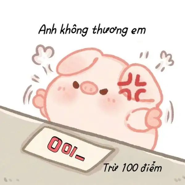 meme dỗi con heo
