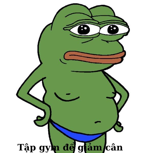 meme ếch xanh béo