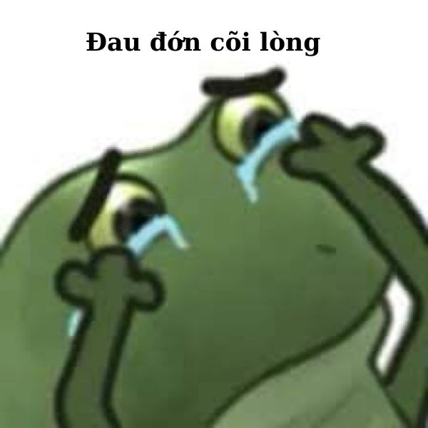 meme ếch xanh đau đớn