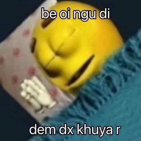 meme ngủ ngon