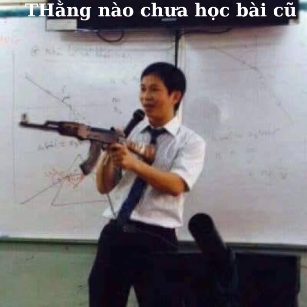 meme việt nam cầm súng