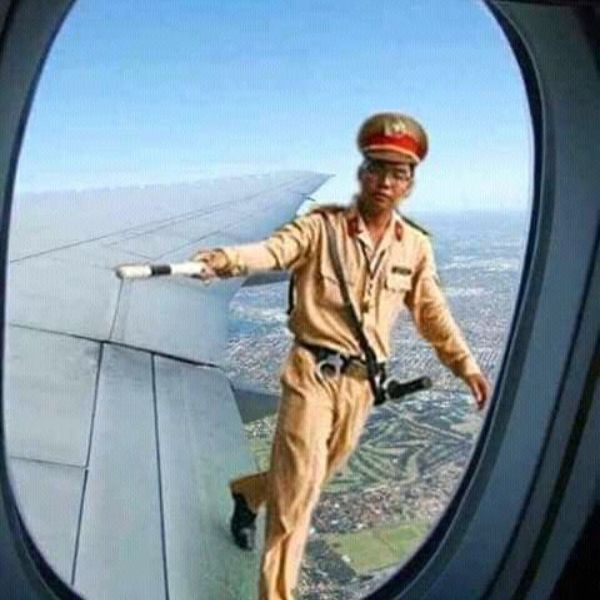 meme việt nam công an bay