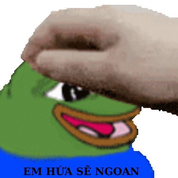 pepe meme hứa ngoan