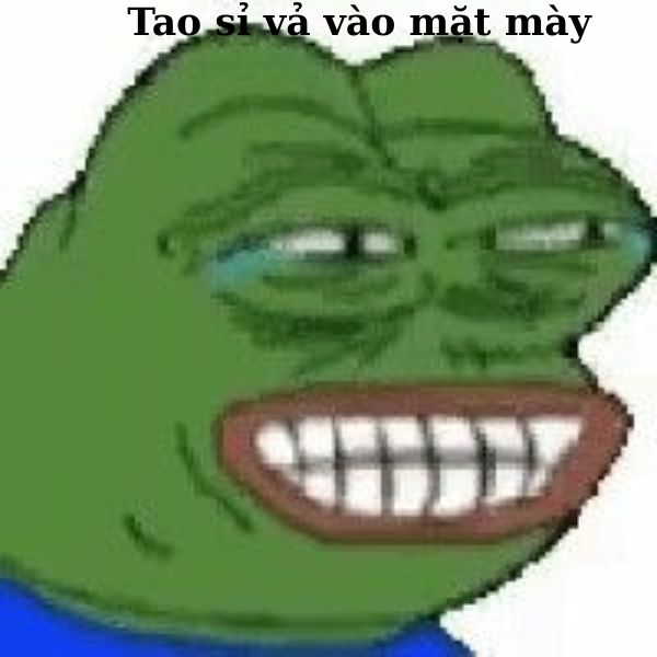 pepe meme nhe răng