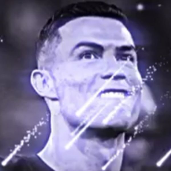 ronaldo meme cắn môi