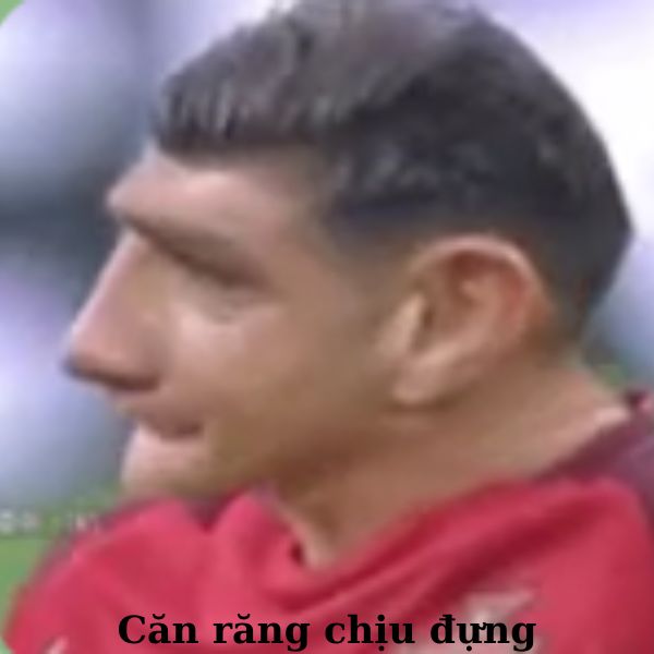 ronaldo meme cắn răng