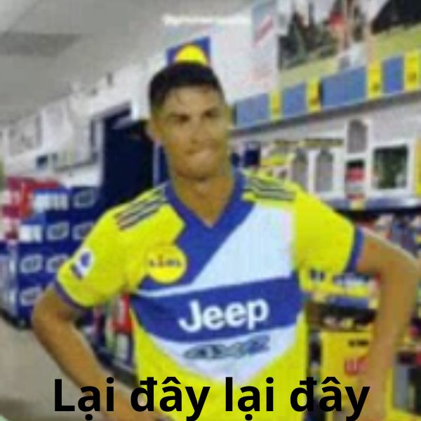 ronaldo meme lại đây