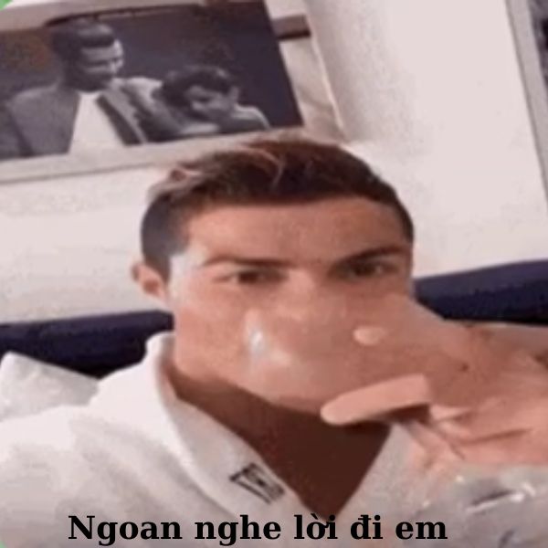 ronaldo meme nghe lời đi