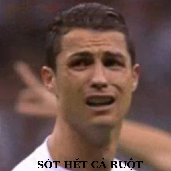 ronaldo meme sót ruột